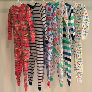 Simple Joys by Carters Toddler Boys Cotton Footless Pajamas (pack of 6)